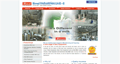 Desktop Screenshot of bimalindia.net